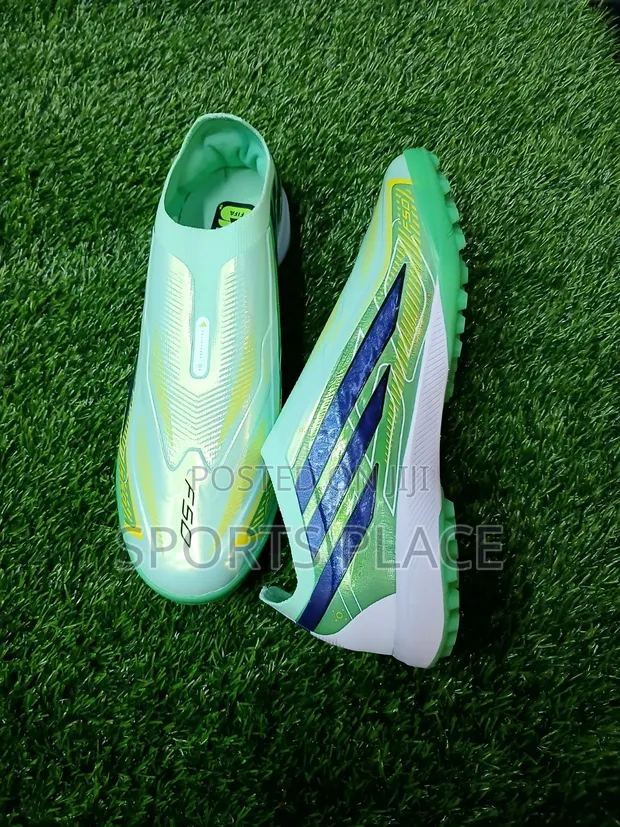 Adidas F50 World Cup Edition Viatu vya Mpira wa Miguu vya Turf Bila Kamba - 1