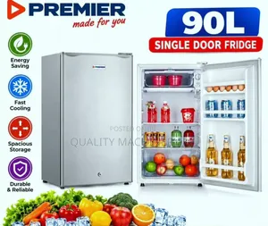 Premier 90L Fridge ya Mlango Mmoja Inayohifadhi Nishati