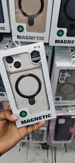 Kasha la Kioo la MagSafe la iPhone 14 lenye Mpaka wa Kamera wa Rangi ya Chungwa