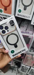 iPhone 14 Pro Frosted Magnetic Case with Kickstand - 1