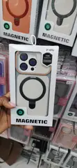 iPhone 14 Pro Frosted Magnetic Case with Kickstand - 2
