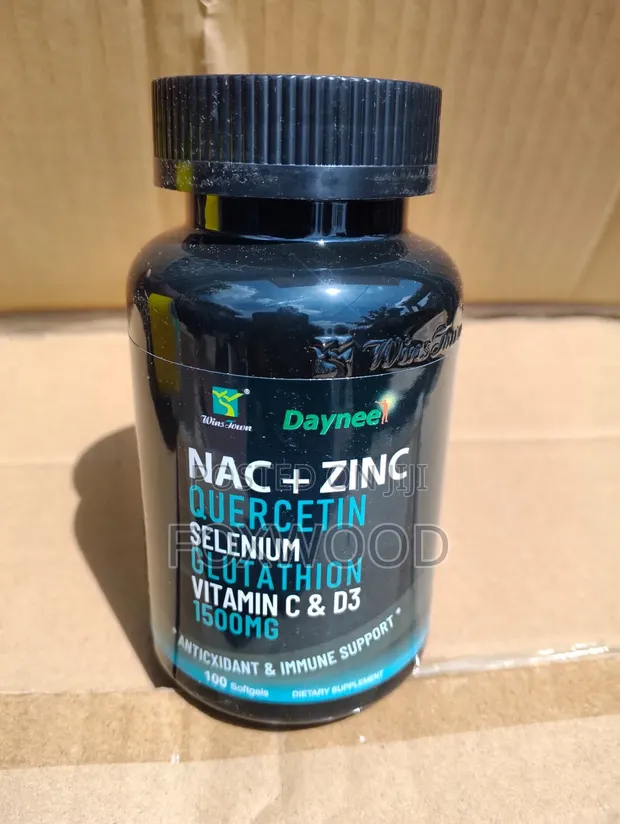 Daynee NAC + Zinc Quercetin Selenium Glutathione Vitamin C & D3 1500mg - 1