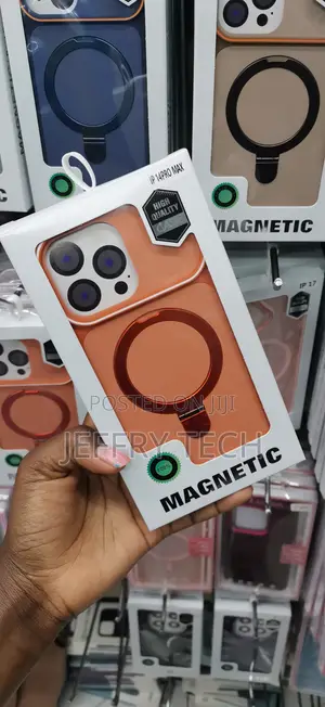 Kifaa cha Kinga chenye Kickstand cha MagSafe kwa iPhone 14 Pro Max