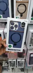 Kesi ya Bluu ya Kickstand ya Sumaku kwa Apple iPhone 14 Pro Max - 2