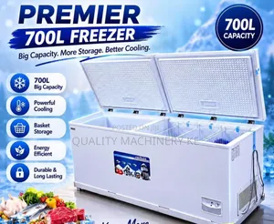 Premier Freezer 700L cha Kusimama - Nafasi Kubwa ya Ndani