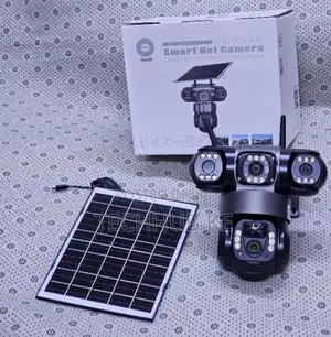 Kamera ya CCTV ya Solar ya 4G yenye Lens 3 na Mwonekano wa 360° Nje