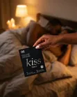 Kiss Black Condoms Premium Smooth Lubricated - 72s - 1