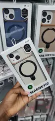 Kifaa cha iPhone 15 cha Sumaku chenye Kinga ya Pete na Lenzi ya Kamera - 1