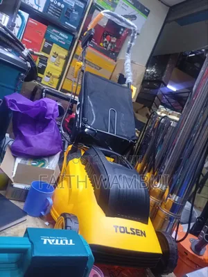 Tolsen 1300 Watt 13-Inch Mashine ya Kukata Majani ya Umeme