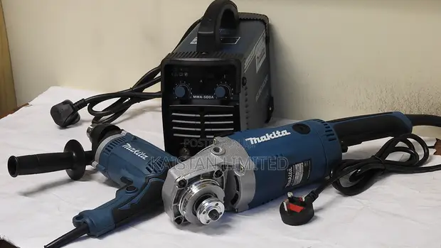Mashine ya Kulehemu Makita 500A + Angle Grinder 9" + Drill - 1
