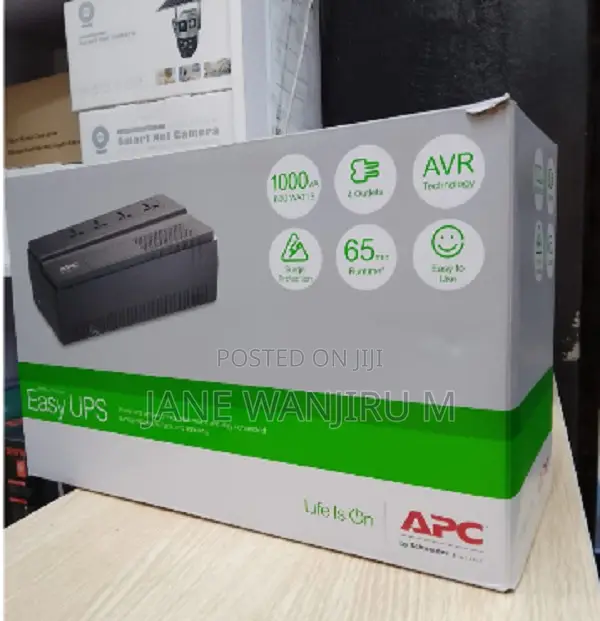 APC 1000VA UPS - Computer Power Backup - 1