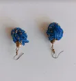 African Blue Earrings - 2