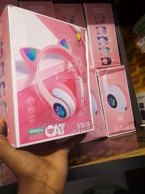 Headphones za Watoto za Pink Wireless