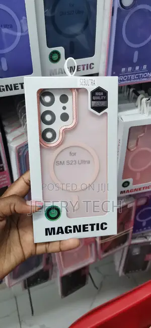 Kifaa cha Kuchaji Kisicho na Waya cha Rose Gold kwa Samsung Galaxy S23 Ultra