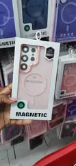 Rose Gold Magnetic Wireless Charging Case for Samsung Galaxy S23 Ultra - 2