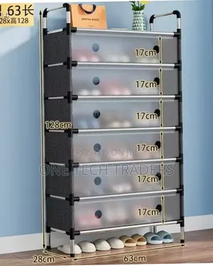 Shoerack ya Mageti 7-Tier