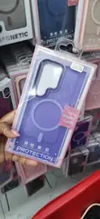 Kifuniko cha Zambarau cha Translucent Frosted kwa Samsung Galaxy S23 Ultra - 2