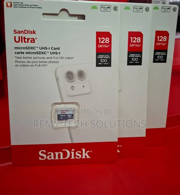 SanDisk 128GB Ultra Kadi ya MicroSD - 1