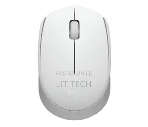 Logitech M171 Wireless Mouse - Nyeupe
