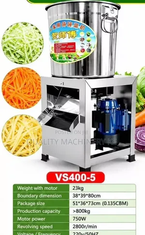 23kg Commercial Vegetable Shredder