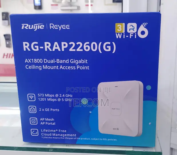 Reyee RG-RAP2260(G) Wi-Fi 6 AX1800 Access Point ya Dari - 1