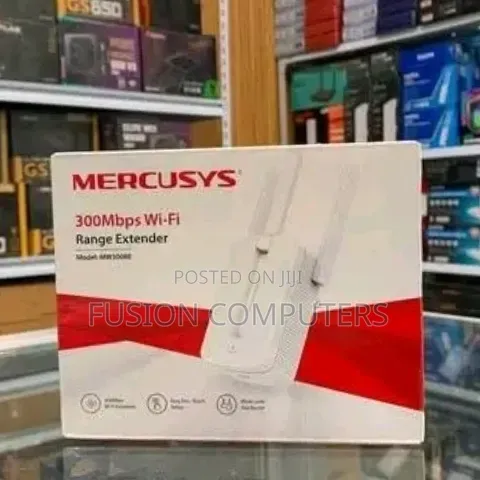 Mercusys 300Mbps Wi-Fi Range Extender TL-MW300RE - 1