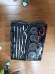 58kg Adjustable Dumbbell and Barbell Set - 1