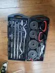 58kg Adjustable Dumbbell and Barbell Set - 2