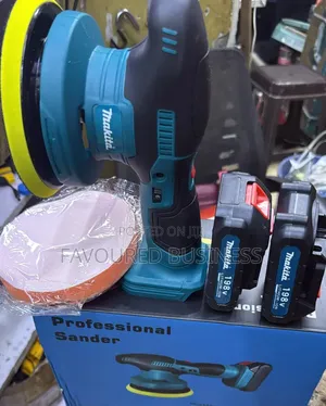 Makita Cordless Wall Sander Nzito na Betri 2