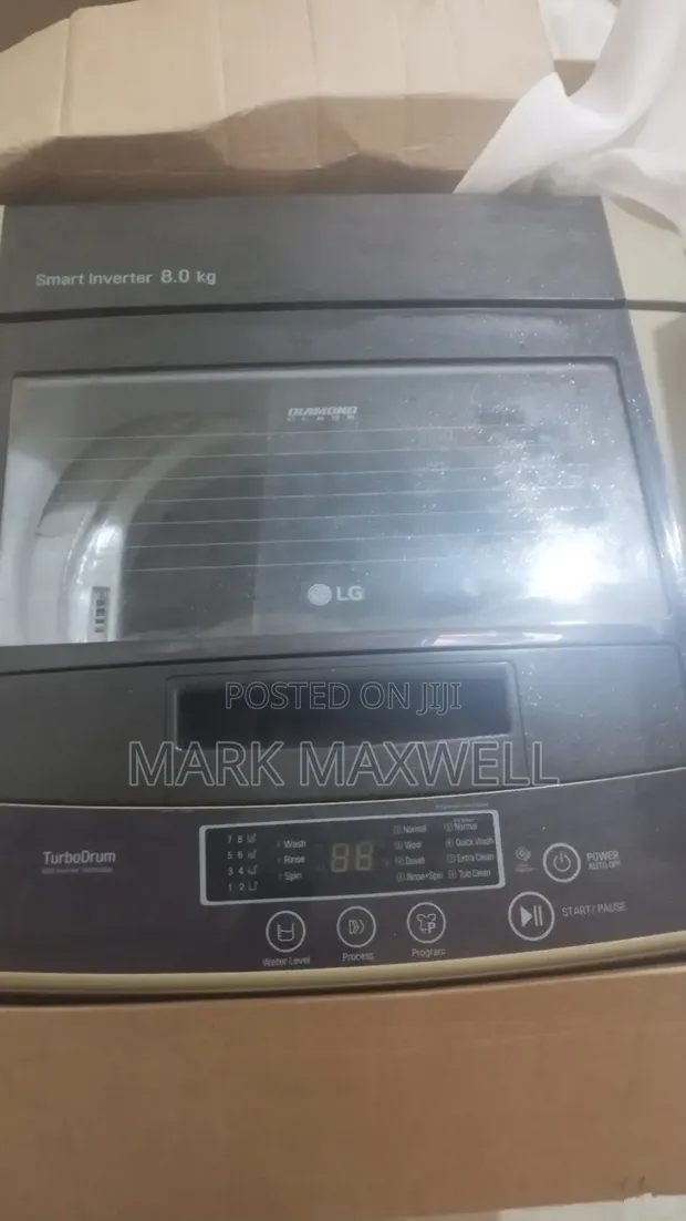 LG 8kg Automatic Mashine ya Kufulia Juu - 1
