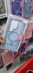 Blue MagSafe Protective Case for Samsung Galaxy S22 Ultra - 2