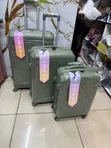 Seti ya Mizigo ya Rubber 3-in-1 Rangi ya Jungle (28", 24", 20") - 1