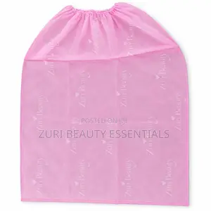 10pc Disposable Non-Woven Spa Gown (Pink)