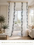Pazia 2 na Sheer Lining - 1.5m Kila Moja - 2