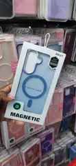 Blue Frosted MagSafe Case kwa Samsung Galaxy A17 - 2