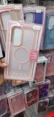 Frosted MagSafe Case na Pete ya Magnetic kwa Samsung Galaxy A16 - 1