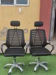 Kiti cha Ofisi cha Mesh - Nyeusi - 1