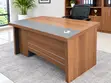 1.2m Office Premium Executive Table with 3 Storage Cabinets - 2