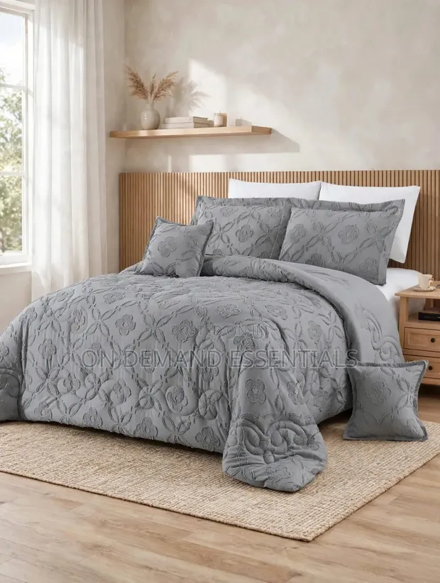 Seti ya Duvet Cover yenye Tuft - 1