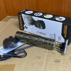 Professional T9 Hair Trimmer Clipper - USB Quick Charge
