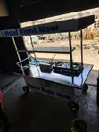 Mobile Food Cart ya Chuma cha Kutuliza yenye Branded - Kituo Kamili cha Kupikia - 2