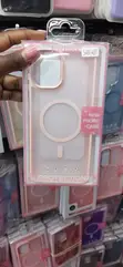 Pink Translucent Magnetic Case for Samsung Galaxy A07 - 1