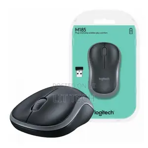 Logitech M185 Wireless Mouse - Swift Grey