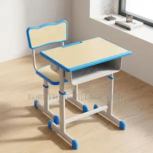 Kiti cha Kusomea cha Watoto cha Blue Beige