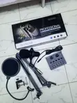 Kifaa cha Mic cha Studio cha Condenser cha Sauti cha Hadithi na V8 Sound Card - 2