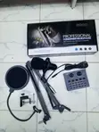Professional Vocal Condenser Mic Set na Boom Arm & Pop Filter - 1