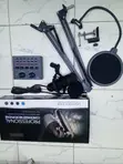 Professional Vocal Condenser Mic Set na Boom Arm & Pop Filter - 3