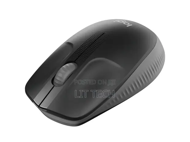 Logitech M190 Wireless Mouse - Mid Grey - 1