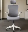 White Posture-Friendly Orthopedic Desk Chair - 1