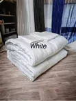 White Striped Cotton Duvet Set - 2
